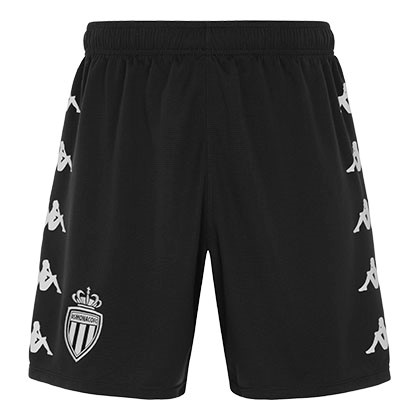 Pantalones AS Monaco Segunda equipo 2021-22 Negro